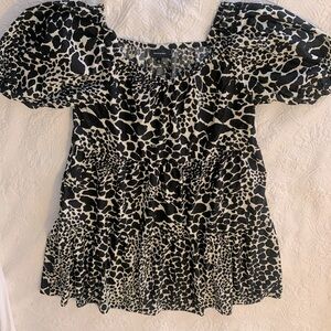 Who What Wear animal print dress.